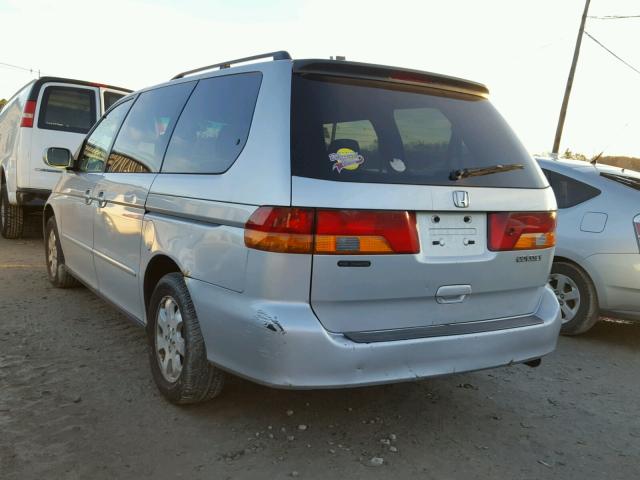 5FNRL18633B157749 - 2003 HONDA ODYSSEY EX SILVER photo 3