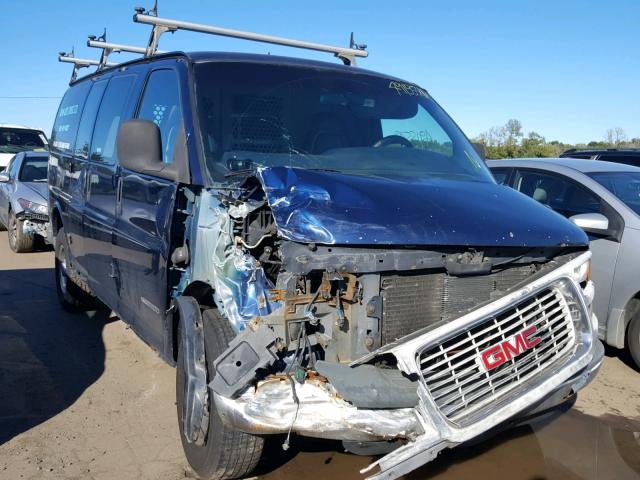 1GTHG35R5Y1232851 - 2000 GMC SAVANA G35 BLUE photo 1