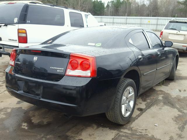 2B3CA3CV6AH301115 - 2010 DODGE CHARGER SX BLACK photo 4