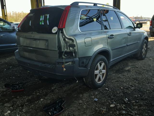 YV4CY592961250148 - 2006 VOLVO XC90 GREEN photo 4