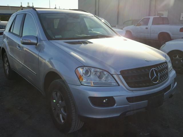 4JGBB86E56A114739 - 2006 MERCEDES-BENZ ML 350 SILVER photo 1