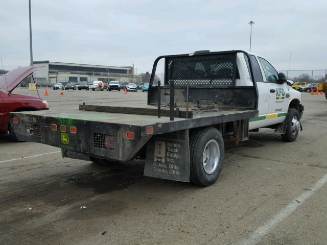 3D6WG48D48G124343 - 2008 DODGE RAM 3500 S WHITE photo 4