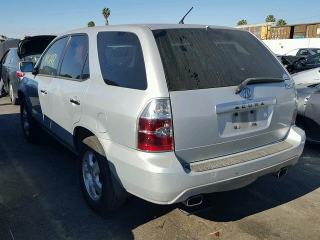 2HNYD182X4H560817 - 2004 ACURA MDX SILVER photo 3