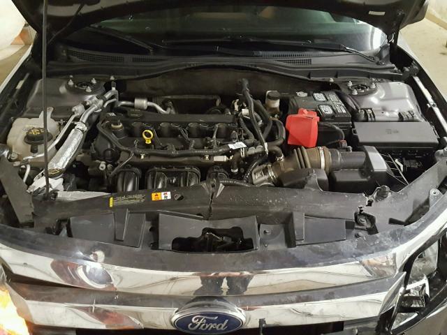 3FAHP0HA5BR134653 - 2011 FORD FUSION SE SILVER photo 7