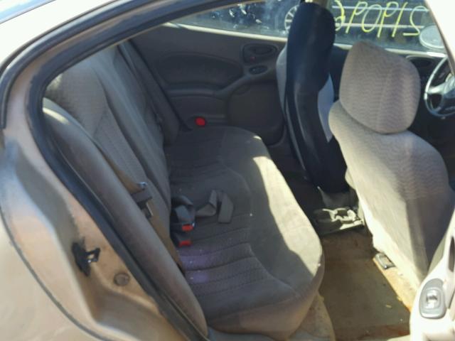 1G2NF52F72C109273 - 2002 PONTIAC GRAND AM S თაფლისფერი ფოტო 6