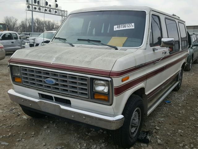 1FDDE14N7HHA54564 - 1987 FORD ECONOLINE WHITE photo 2