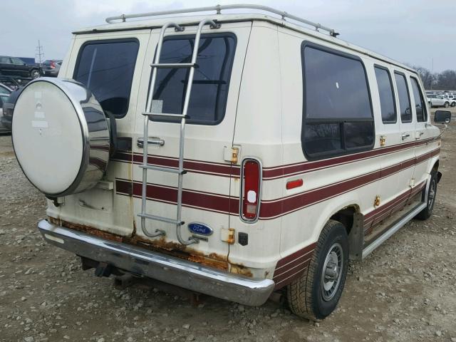 1FDDE14N7HHA54564 - 1987 FORD ECONOLINE WHITE photo 4