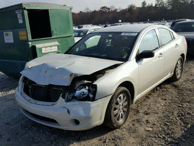 4A3AB36F58E009235 - 2008 MITSUBISHI GALANT ES WHITE photo 2