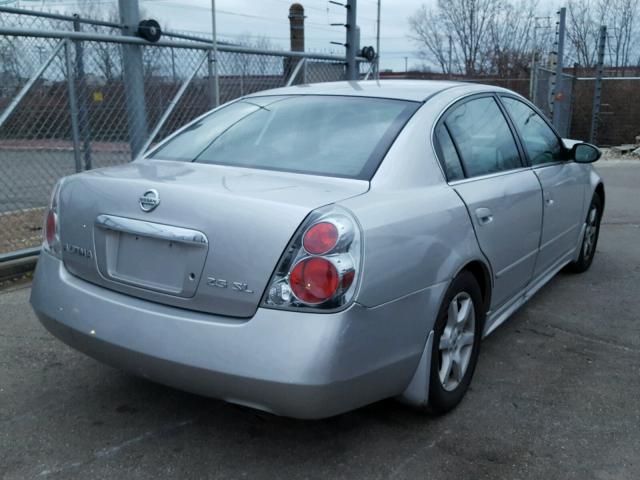 1N4AL11D85N443676 - 2005 NISSAN ALTIMA S SILVER photo 4