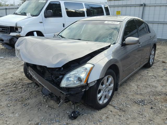 1N4BA41E98C809875 - 2008 NISSAN MAXIMA SE TAN photo 2