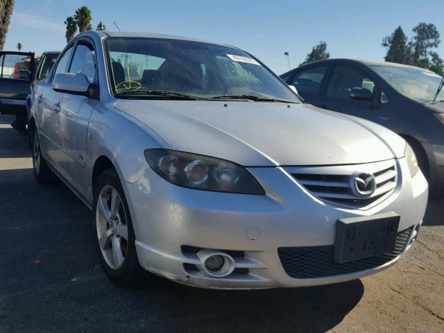 JM1BK123951253285 - 2005 MAZDA 3 S SILVER photo 1