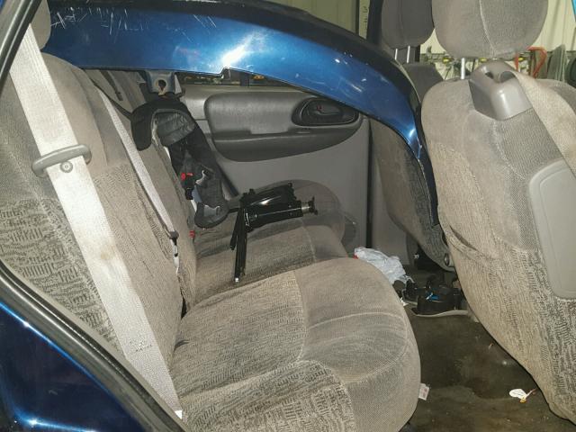 1GNDT13S822447931 - 2002 CHEVROLET TRAILBLAZE BLUE photo 6