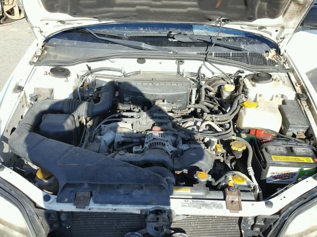 4S3BH6654Y7612017 - 2000 SUBARU LEGACY OUT TWO TONE photo 7