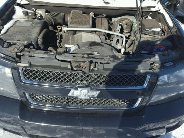 1GNDS33S692113583 - 2009 CHEVROLET TRAILBLAZE BLACK photo 7