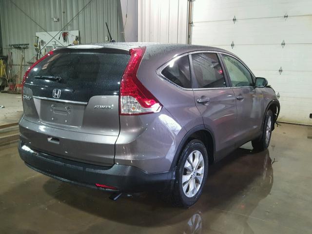 5J6RM4H52CL072947 - 2012 HONDA CR-V EX ნაცრისფერი ფოტო 4