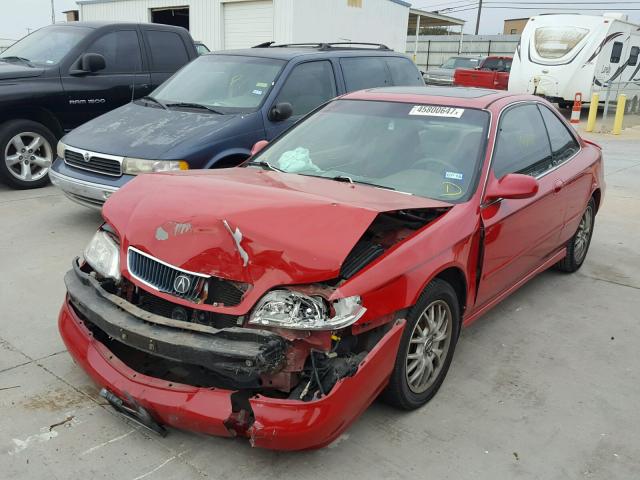 19UYA2251XL014083 - 1999 ACURA 3.0CL RED photo 2