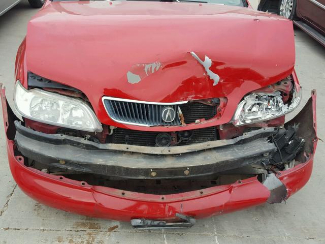 19UYA2251XL014083 - 1999 ACURA 3.0CL RED photo 7