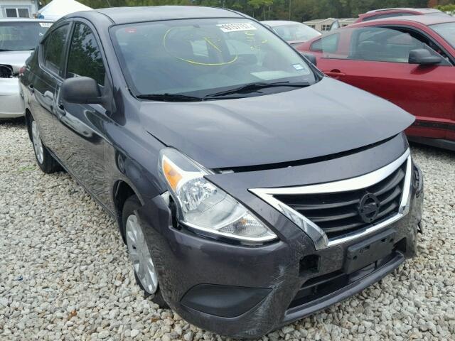 3N1CN7AP5FL865015 - 2015 NISSAN VERSA S CHARCOAL photo 1