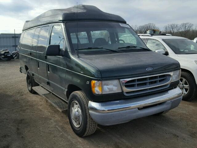 1FBSS31L5YHB97116 - 2000 FORD ECONOLINE GREEN photo 1