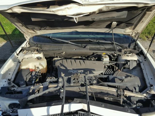 1G4HP54K424243079 - 2002 BUICK LESABRE CU WHITE photo 7