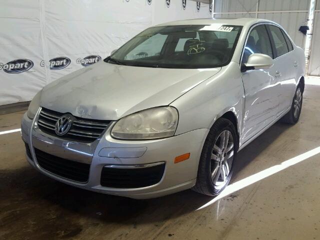 3VWST71K66M026274 - 2006 VOLKSWAGEN JETTA TDI SILVER photo 2