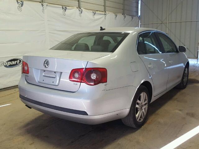 3VWST71K66M026274 - 2006 VOLKSWAGEN JETTA TDI SILVER photo 4