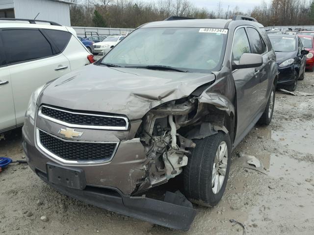 2CNALDECXB6344527 - 2011 CHEVROLET EQUINOX LT GRAY photo 2