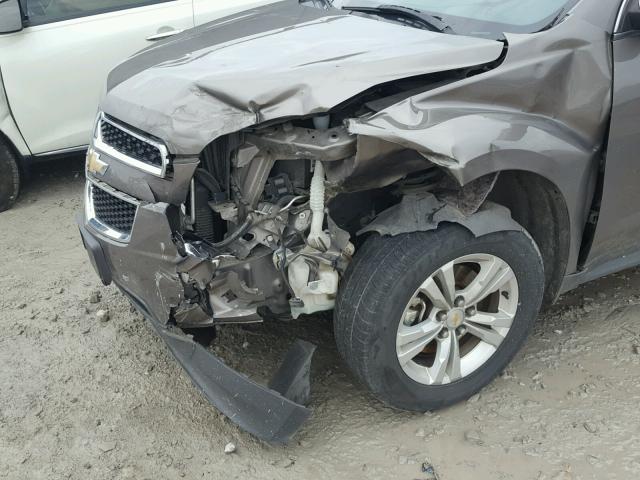 2CNALDECXB6344527 - 2011 CHEVROLET EQUINOX LT GRAY photo 9