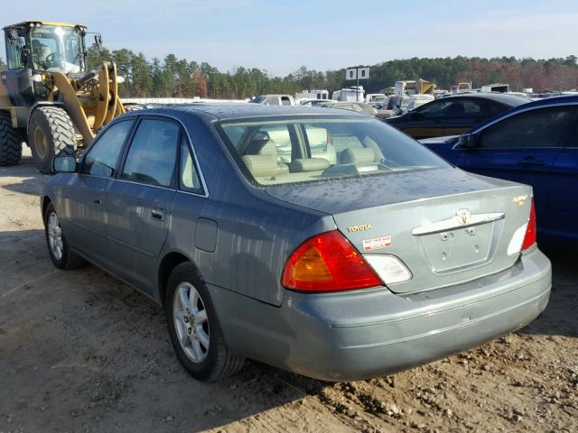 4T1BF28B9YU036035 - 2000 TOYOTA AVALON XL GREEN photo 3