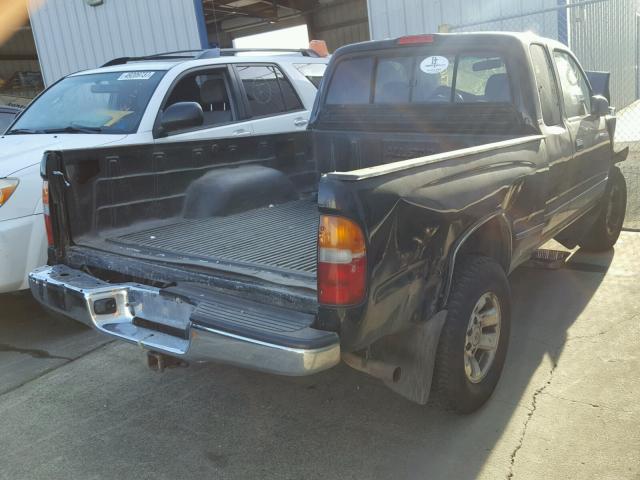 4TASN92N4XZ529685 - 1999 TOYOTA TACOMA XTR BLACK photo 4