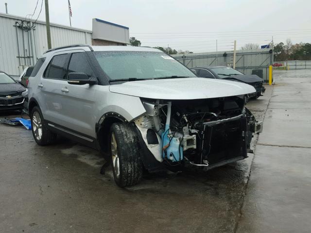 1FM5K7D8XGGD33568 - 2016 FORD EXPLORER X SILVER photo 1