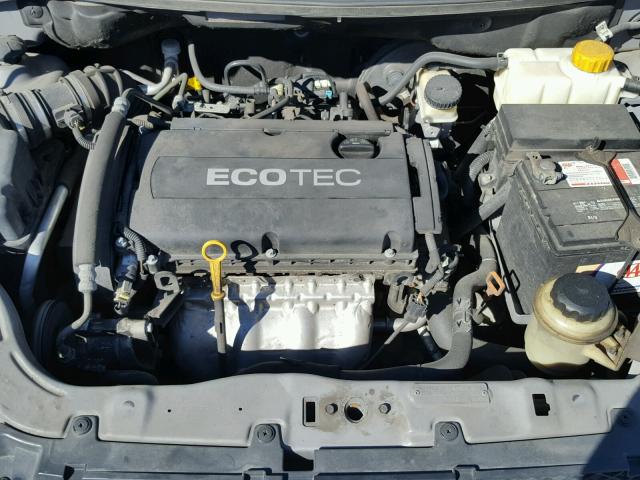 KL1TD56E19B600181 - 2009 CHEVROLET AVEO LS GRAY photo 7