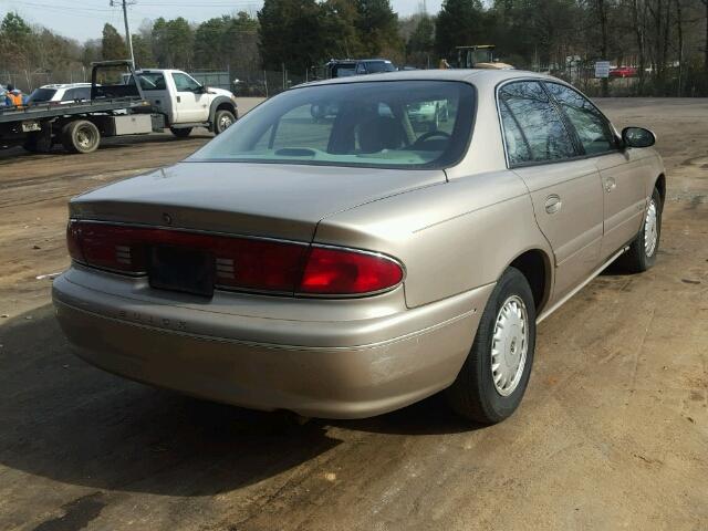 2G4WS52J8Y1192710 - 2000 BUICK CENTURY CU TAN photo 4