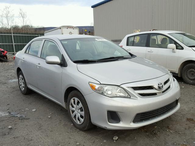 2T1BU4EE0DC924040 - 2013 TOYOTA COROLLA BA SILVER photo 1