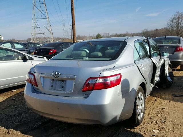 4T1BE46K79U340631 - 2009 TOYOTA CAMRY BASE SILVER photo 4