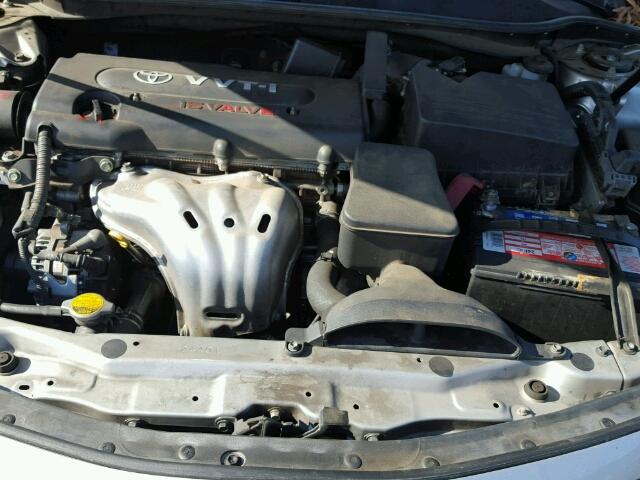 4T1BE46K79U340631 - 2009 TOYOTA CAMRY BASE SILVER photo 7