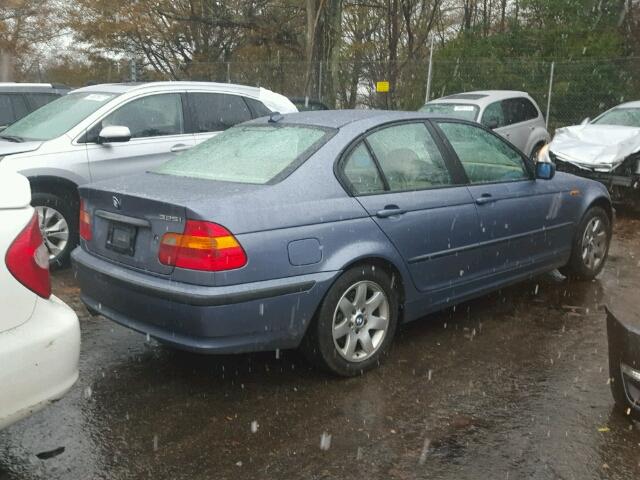 WBAET37464NJ46447 - 2004 BMW 325 I BLUE photo 4