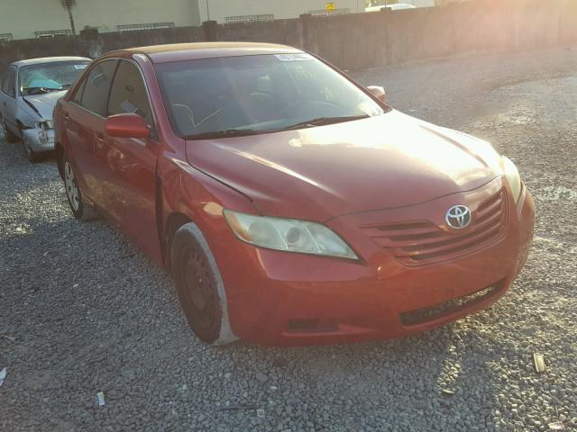 4T1BE46K59U398530 - 2009 TOYOTA CAMRY BASE RED photo 1