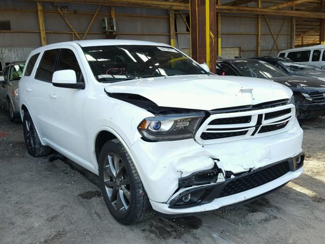 1C4RDHAG9FC194315 - 2015 DODGE DURANGO SX WHITE photo 1