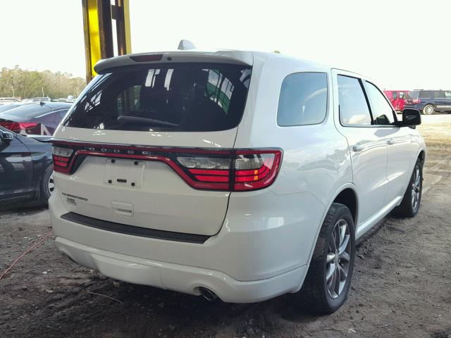 1C4RDHAG9FC194315 - 2015 DODGE DURANGO SX WHITE photo 4