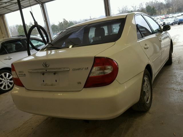 4T1BF32K13U051751 - 2003 TOYOTA CAMRY LE 白色 照片 4