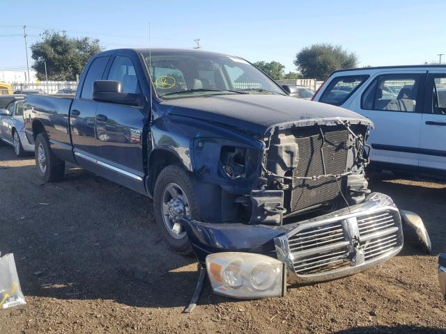 3D7KR28A78G235368 - 2008 DODGE RAM 2500 S ლურჯი ფოტო 1