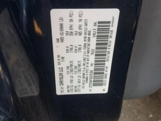 3D7KR28A78G235368 - 2008 DODGE RAM 2500 S ლურჯი ფოტო 10