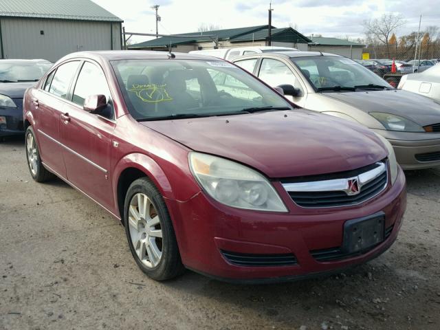 1G8ZS57NX7F139876 - 2007 SATURN AURA XE RED photo 1