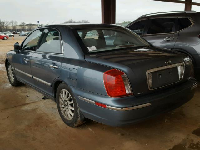 KMHFU45E25A397184 - 2005 HYUNDAI XG 350 BLUE photo 3