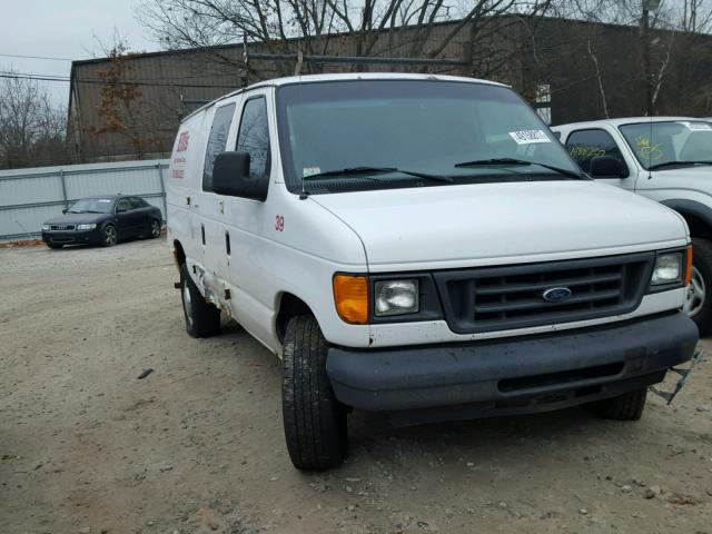 1FTNE24W85HA94736 - 2005 FORD ECONOLINE WHITE photo 1