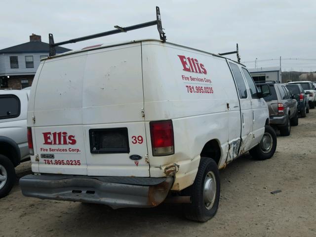 1FTNE24W85HA94736 - 2005 FORD ECONOLINE WHITE photo 4