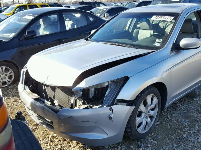 1HGCP26809A064534 - 2009 HONDA ACCORD EXL SILVER photo 9