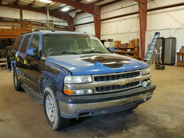 1GNEC16Z25J115622 - 2005 CHEVROLET SUBURBAN C BLUE photo 1