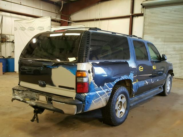 1GNEC16Z25J115622 - 2005 CHEVROLET SUBURBAN C BLUE photo 4